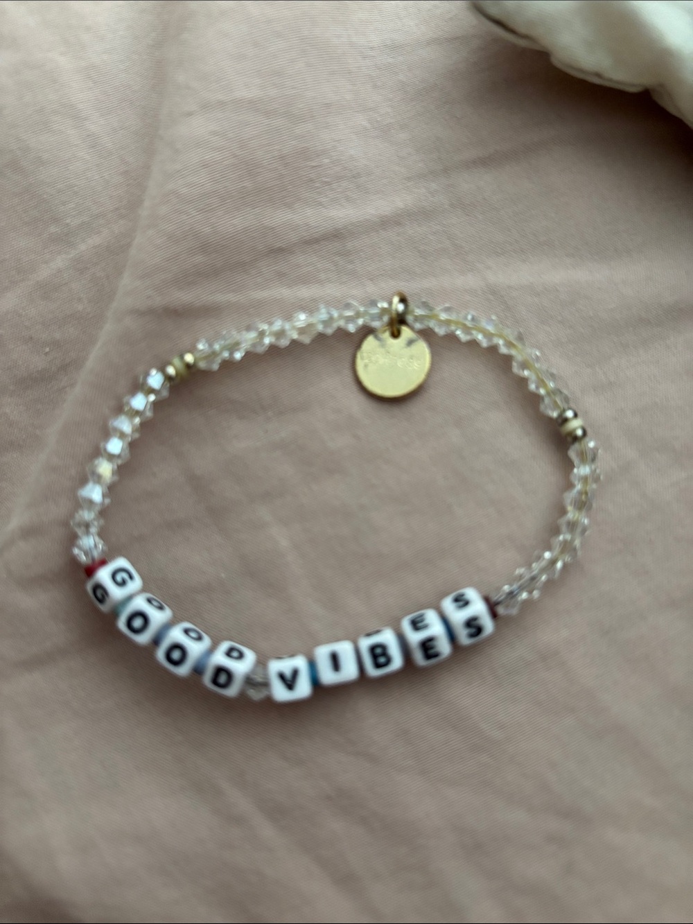 GOOD VIBES LWP BRACELET GUC AUTHENTIC MAKE AN OFFER! LITTLE WORDS PROJECT
